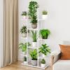 Iron Art Multi-Layer Floor-Standing Flower Stand for Home and Balcony Use