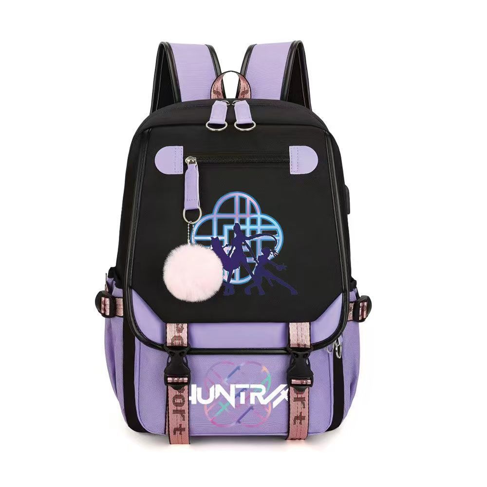 Backpack School Bag Primary School Students Junior High School Students College Students Campus Backpack