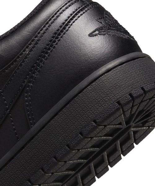 553558-093 Nike Air Jordan 1 Low Triple Black (Men's)