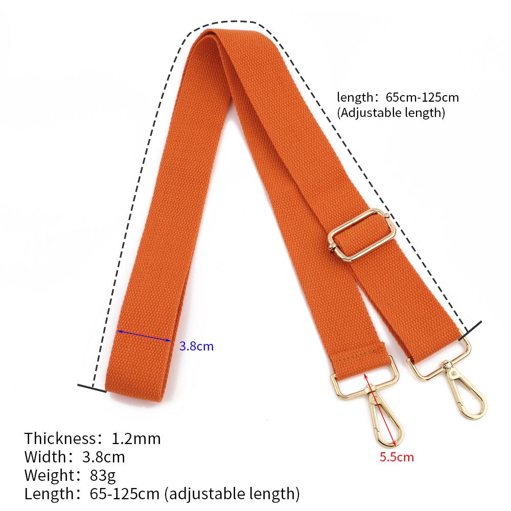 Široký Nastavitelný Ramenní Popruh Náhradní Pás Crossbody Plátěná Taška Popruhy Kabelky pro Ženy Páskové Doplňky