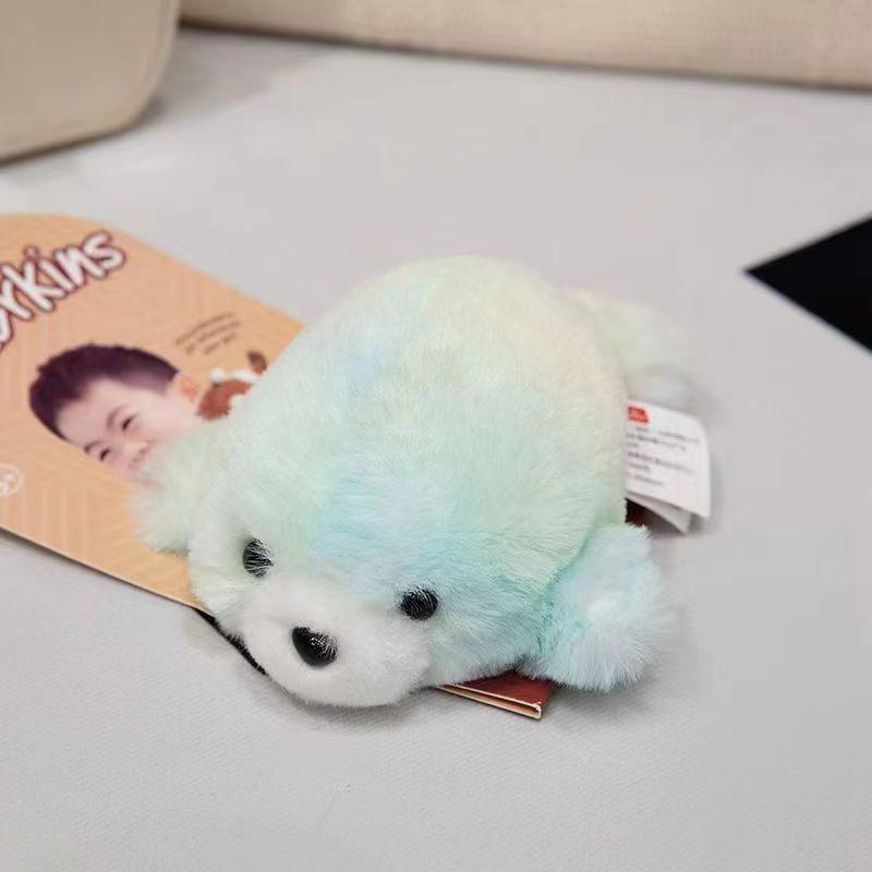 Shoulder Doll Magnetic Penguin Toy Giraffe Tiger Panda Sloth Children Gift Seal Doll Zoo