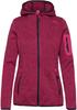 Куртка CMP Woman Fleece Jacket Fix Hood (3H19826) Jacket FIX Hood carminio-darker