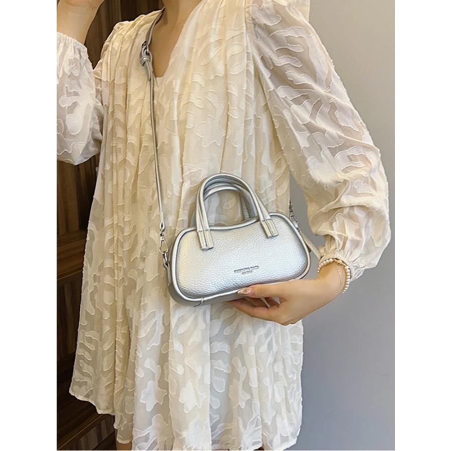Summer Simple Women Crossbody Bags Korean Trendy Soft Leather Small Handbags High-Grade Sense Lady Shoulder Bag
