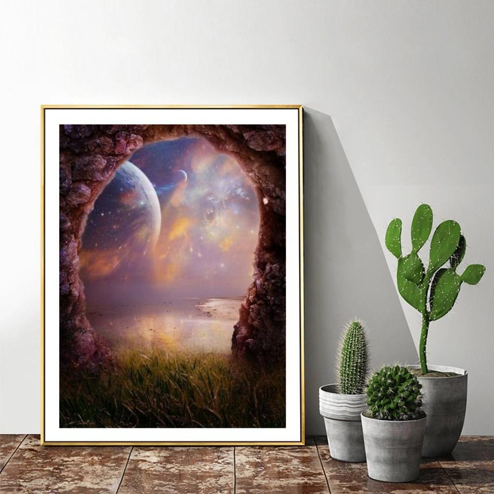 Diamond Embroidery Landscape Diamond Painting Set Cross Stitch Kit Diamond Embroidery Painting