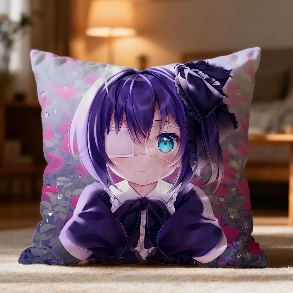 Fashion L-LLove, Chunibyo & Other Delusions Cushion Cover Soft Washable Pillow Case Multi-Scene for Couch Bed Travel Office Use
