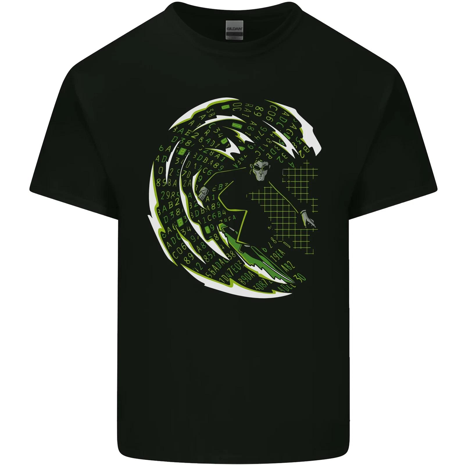 

Internet Surfer Funny IT Tecky Teck Geek Nerd Kids T-Shirt Childrens XL