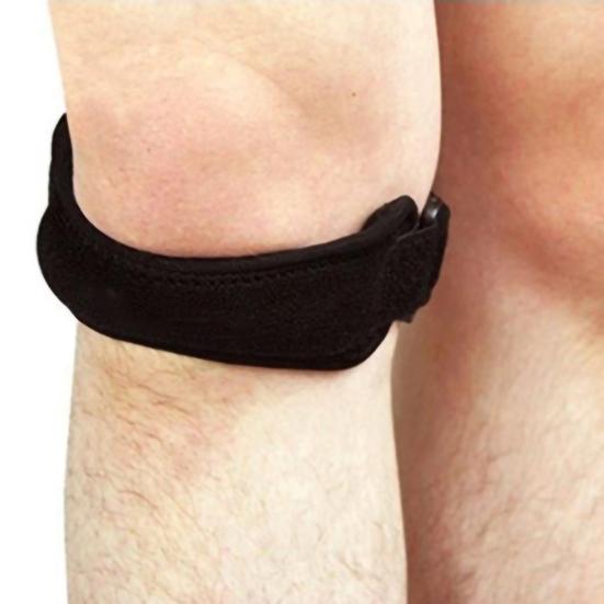 Knee Protector Strap Breathable Comfortable Pad Ergonomic Patella Protector for Jogging