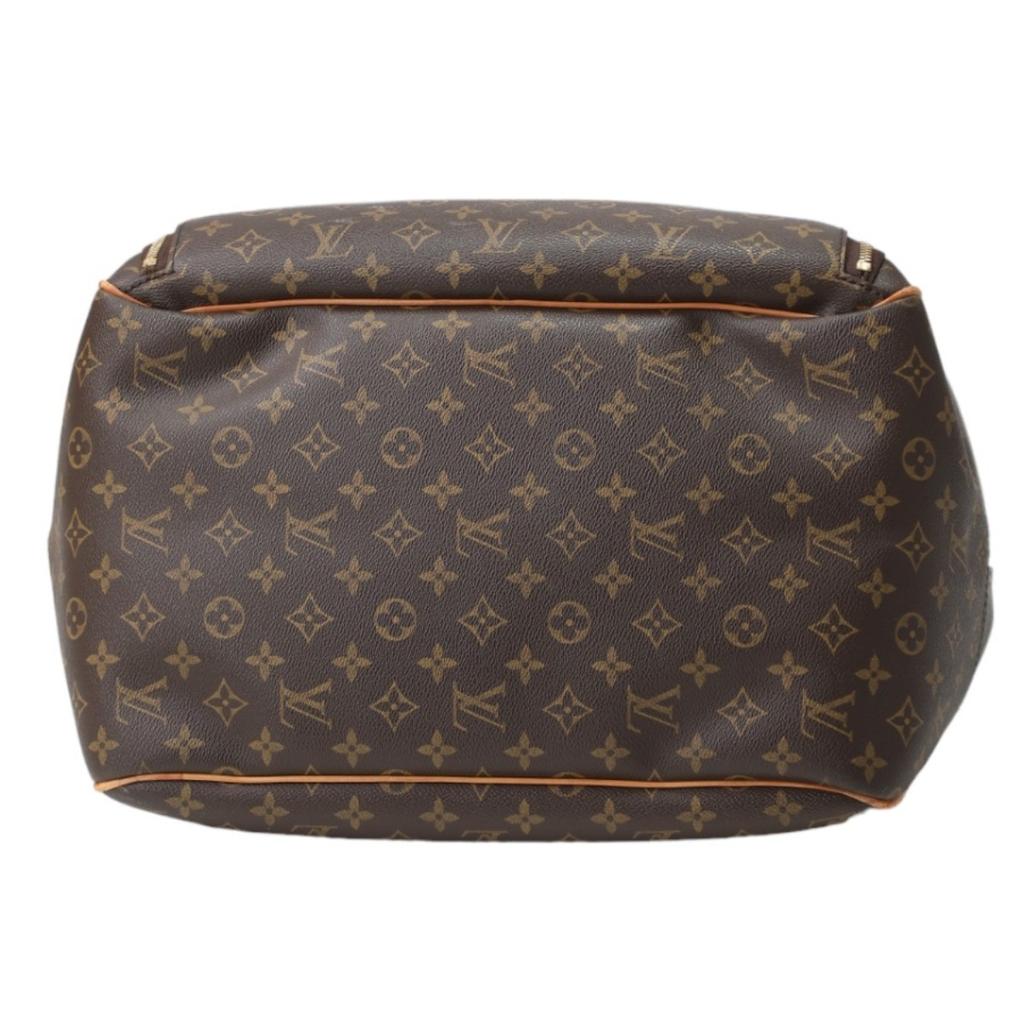 Louis Vuitton Monogram Evasion Boston Bag Sports Bag Monogram Canvas Brown Used