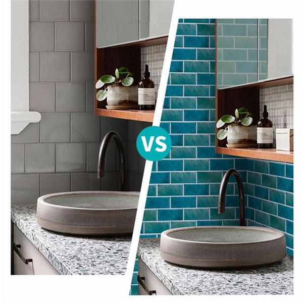 15cmX30cmX6PCS Waterproof Oilproof Wall Sticker Brick Tile Stickers