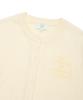 COVERNAT WOMAN Basic Round Wool Knit Cardigan Ivory