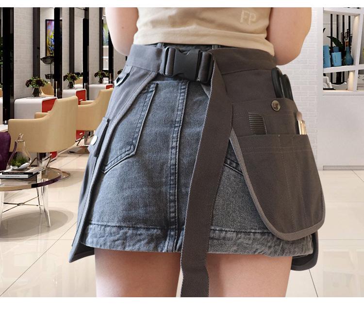 Canvas Multi-pocket Half-body Gardening Apron