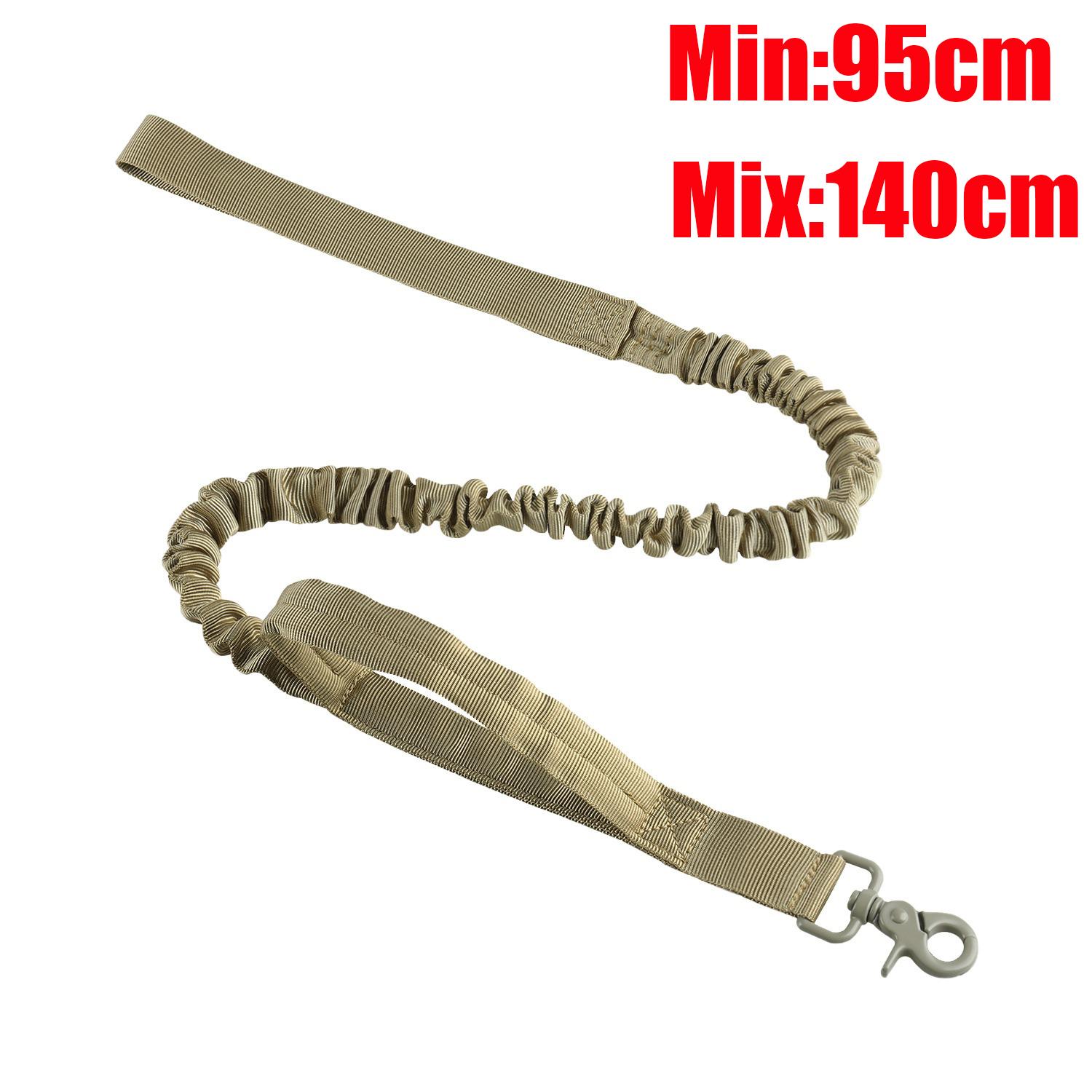 

Reflective Shock Absorbing Pet Dog Leash with Car Seatbelt for Large Dogs Heavy Duty Tactical Bungee Dog Leash No Pull Dog Leash