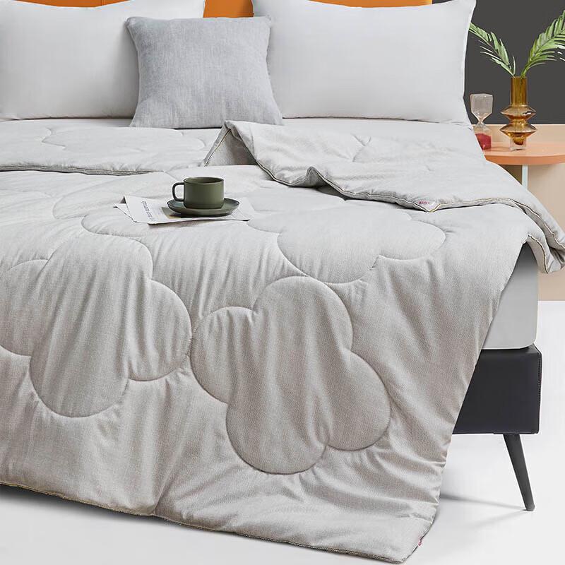 Hongdou Qingyu All Season Silk Blend Quilt