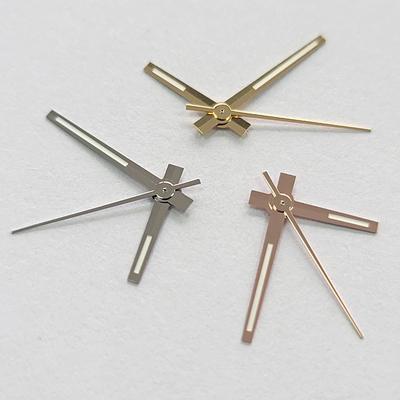 1PC Modified Watch Hands Green Luminous Logbook Needle Silver Gold Rose Watch Accessories for NH35/NH36/4R/7S Movement
