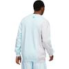 adidas Trae Crew Striped Design Logo Print Long Sleeve Sweatshirt Men Sweatshirt Blue HN7175