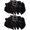 New Year Starry Velvet Cloud Bubble Hair Clip for Women Multi-Layer Bow Shark Clip Hair Accessory