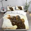 3D HELLDIVERS 2 Bedding Sets Comforter Quilt Bed Cover Duvet Cover Pillow Case 2-3 Pieces Sets Kids Adult Size For Home Textiles