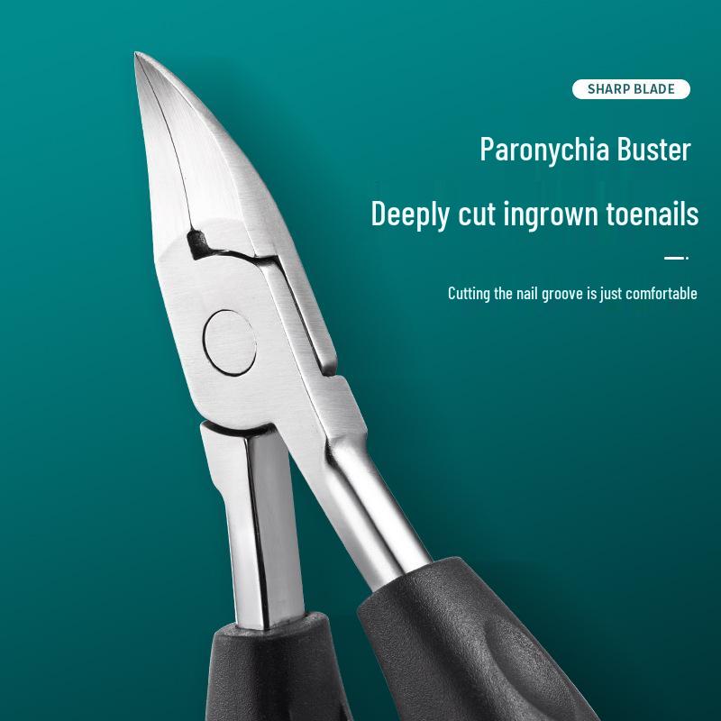 Stainless Steel Manicure Set: Nail Clippers, Cuticle Nippers, Toenail Trimmers, Eagle Beak Clippers, Cuticle Scissors.