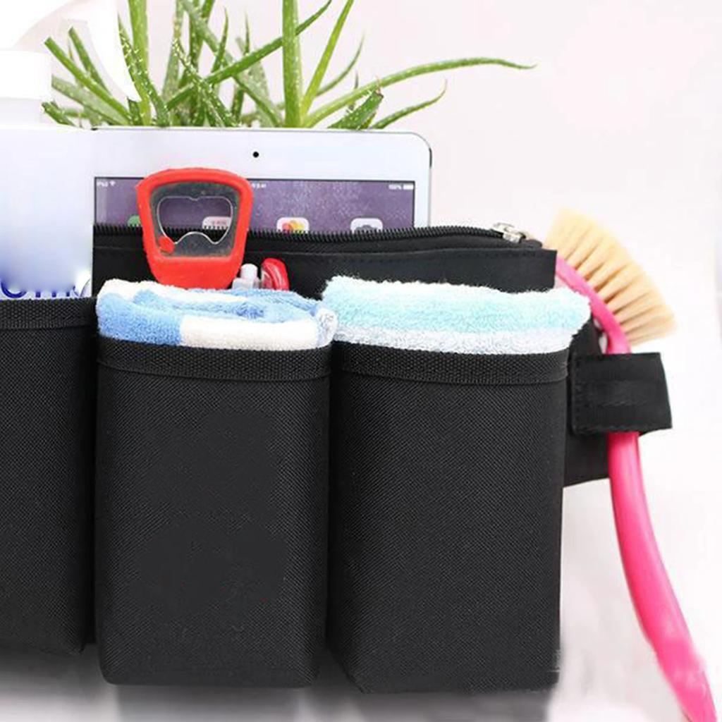 Janitorial Custodial Waist Tools Bag Zipper Seal Buckle Design Tool Pouch for Professional Cleaning Garden Supply Belt
