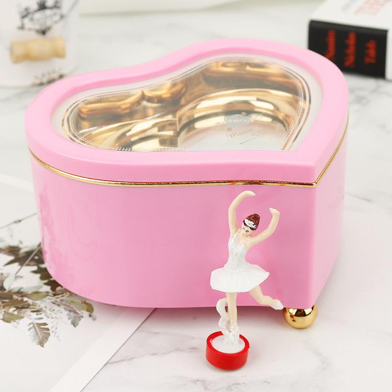 1Pc Company Employee Benefits Dancing Girl Music Box, Kindergarten School Student Gift Music Box
