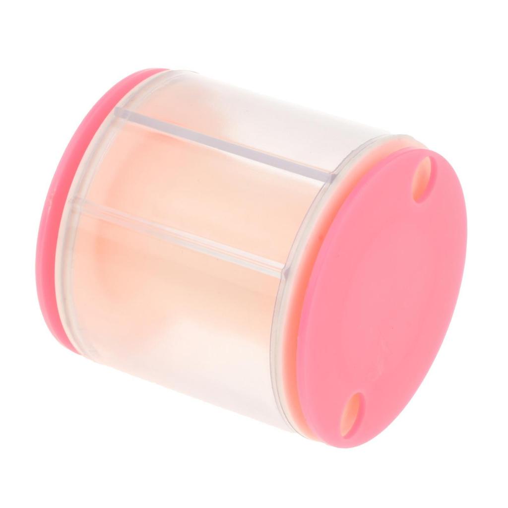 Gymnastics Ribbon Storage Case Spool, Clear View Tape Holder Organizer, Easy to Carry Portable Dance Ribbon Box, Reusable