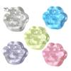 3/5Pcs Clear Cat Paw Squeeze Toy Anxiety Stress Relief Transparent Kitten Paw Pinch Sensory Toy Kids Teens Adults Soft TPR Stress Ball Animal Paw