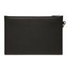 Bally Palladium Hardware Logo Print Zipper Clutch Men Clutch Black 6304957