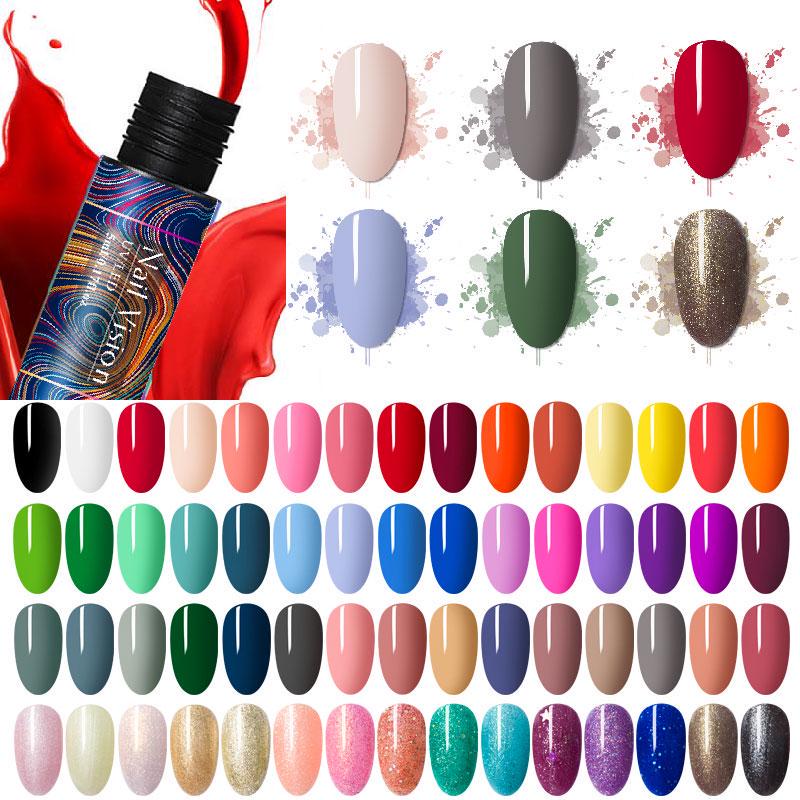 

Nail Vision 5 мл 176 цветов замачиваемый УФ-гель долговечный гель для ногтей цветное покрытие