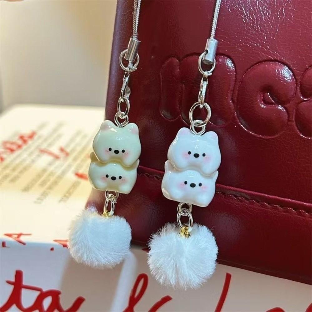 Cartoon Mobile Phone Lanyard Cute Hanging Ornament New Keyring Gift