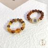 Crystal Trendy Womens Beaded Rings Set Showcasing Rich Colors And Design Elegant