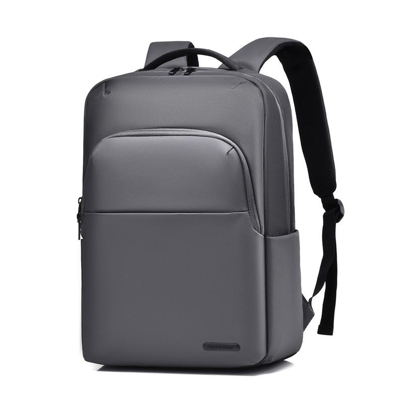 TS JYL laptop bag,Simple Backpack Solid Oxford Color Block Casual Bag