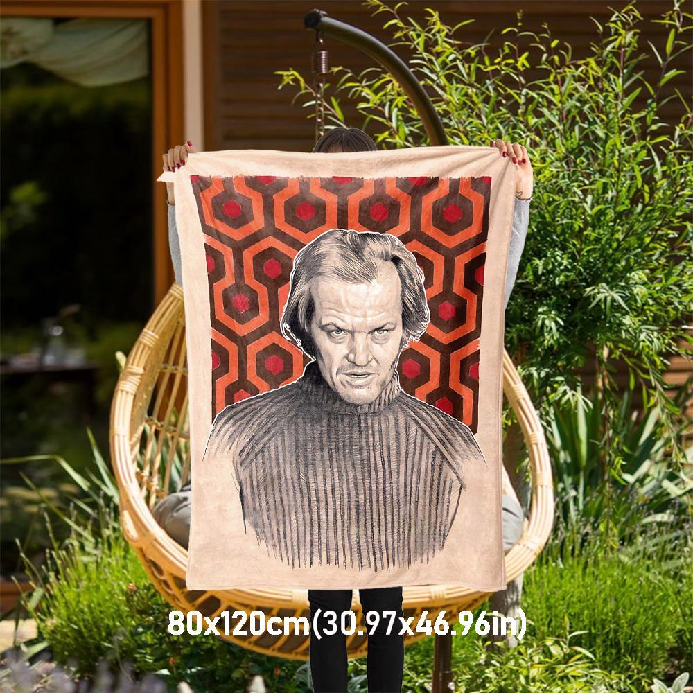 

1pc carpet hotel Outdoor Flannel Blanket Soft Plush Decor for Picnics, camping,Bedroom, Playroom, or Lunch Break, Perfect Gift 80x120cm