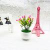 Artificial Succulent Small Bonsai Artificial Gladioli, Baby's Breath Artificial Flowers and Small Artificial Flower Ornaments