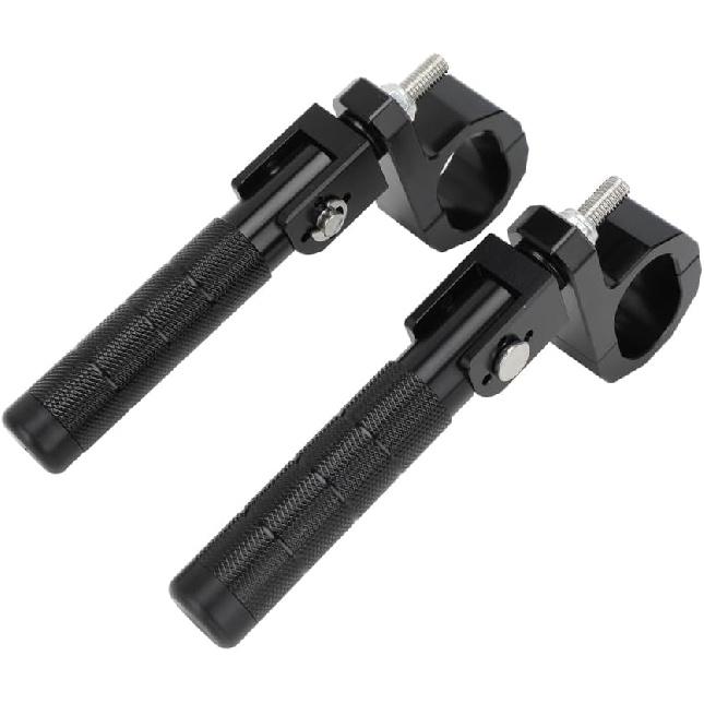 CHANGCHENG Motorcycle Rear Foot Pegs CT125 Pedal Bracket Rest Footpeg CNC for CT125 Trail 125 Hunter Cub Black