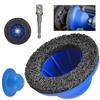 Wheel Hub Grinder Machine Disc With 1/2inch Extension Rod For Replacing Wheel Rims Cleaning Wheel Hubs Car Maintenance Tool