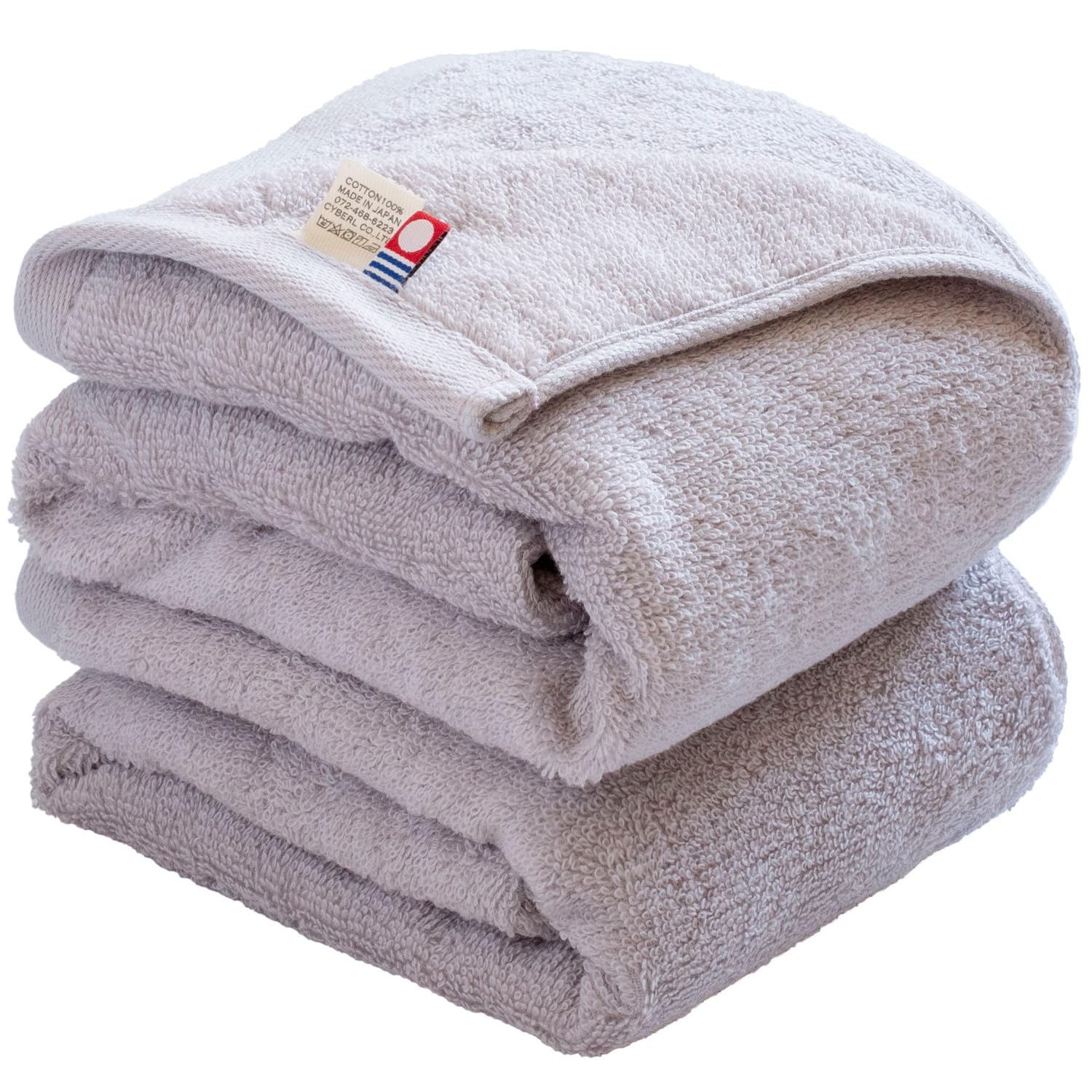 Tramparan Mini Bath Towel Imabari AIRY 100 x 40cm Cotton Slim Bath Towel Imabari Towel Bath Towel Small Fluffy Highly Absorbent Made in Japan Approx. лиловый
