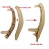 Upgraded Left Right Interior Door Handle Assembly with Outer Leather Cover For BMW X5 X6 F15 F16