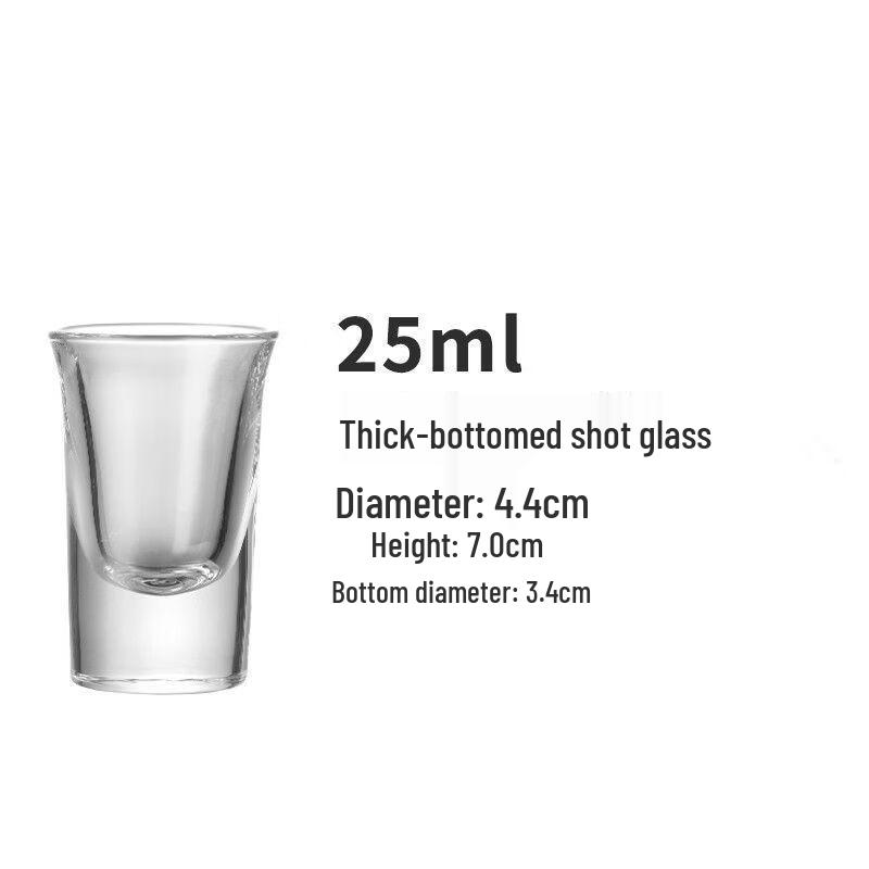 

Handmade Glass B52 Shot Glass Set with Rack
