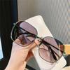 Damskie Oversize Polarized Okulary Przeciwsłoneczne Modne Okulary Przeciwsłoneczne z Gradientowym Cieniem Uv400 Okulary do Sportów na Świeżym Powietrzu Męskie Okulary Okulary