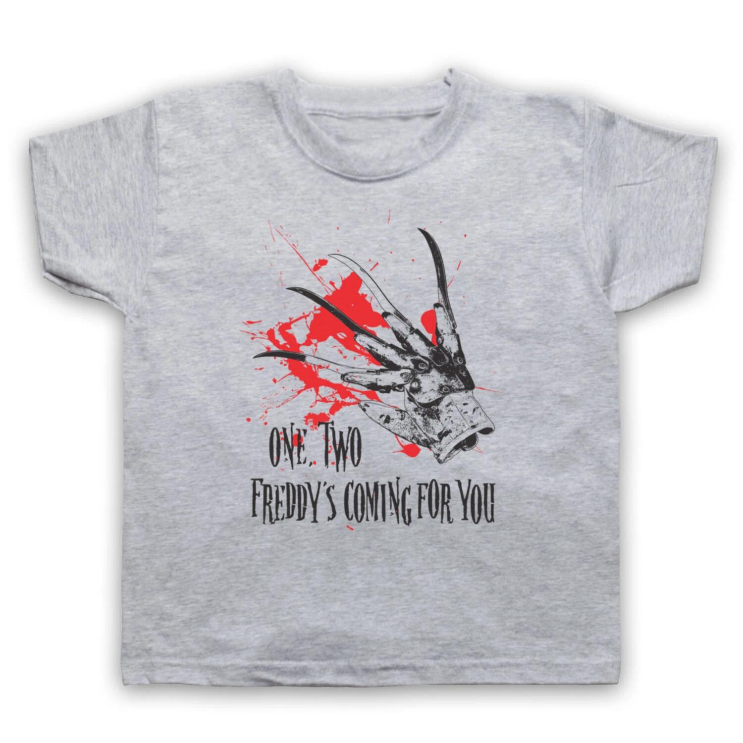 FREDDY GLOVE ONE TWO NIGHTMARE ELM STREET KRUEGER KIDS CHILDS Boys Baby Children T-shirt 110