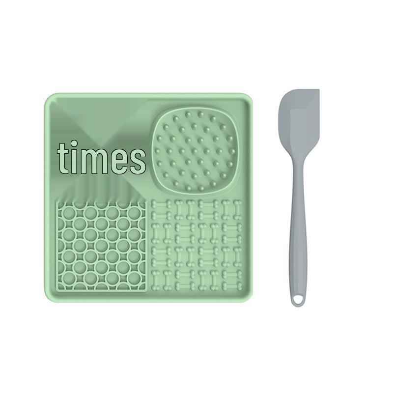 Tapete de Silicone para Lamber para Animais de Estimação Alimentador Lento para Cães com Ventosa