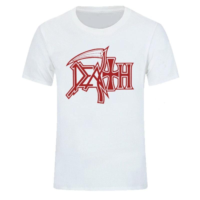 New DEATH ROCK BAND HEAVY METAL Men T-shirt Casual Round Neck Oversized Cotton T Shirt Birthday Gift Tshirt Fashion Streetwear