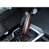 Brown Wood Middle Console Gear Shift Knob Cover Trim For BMW 7 Series 2016-