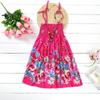 Robe d'été à fleurs pour filles, à bretelles, volants, Bohème, Plage, Princesses, Vêtements pour filles 2 6 8 12 ans