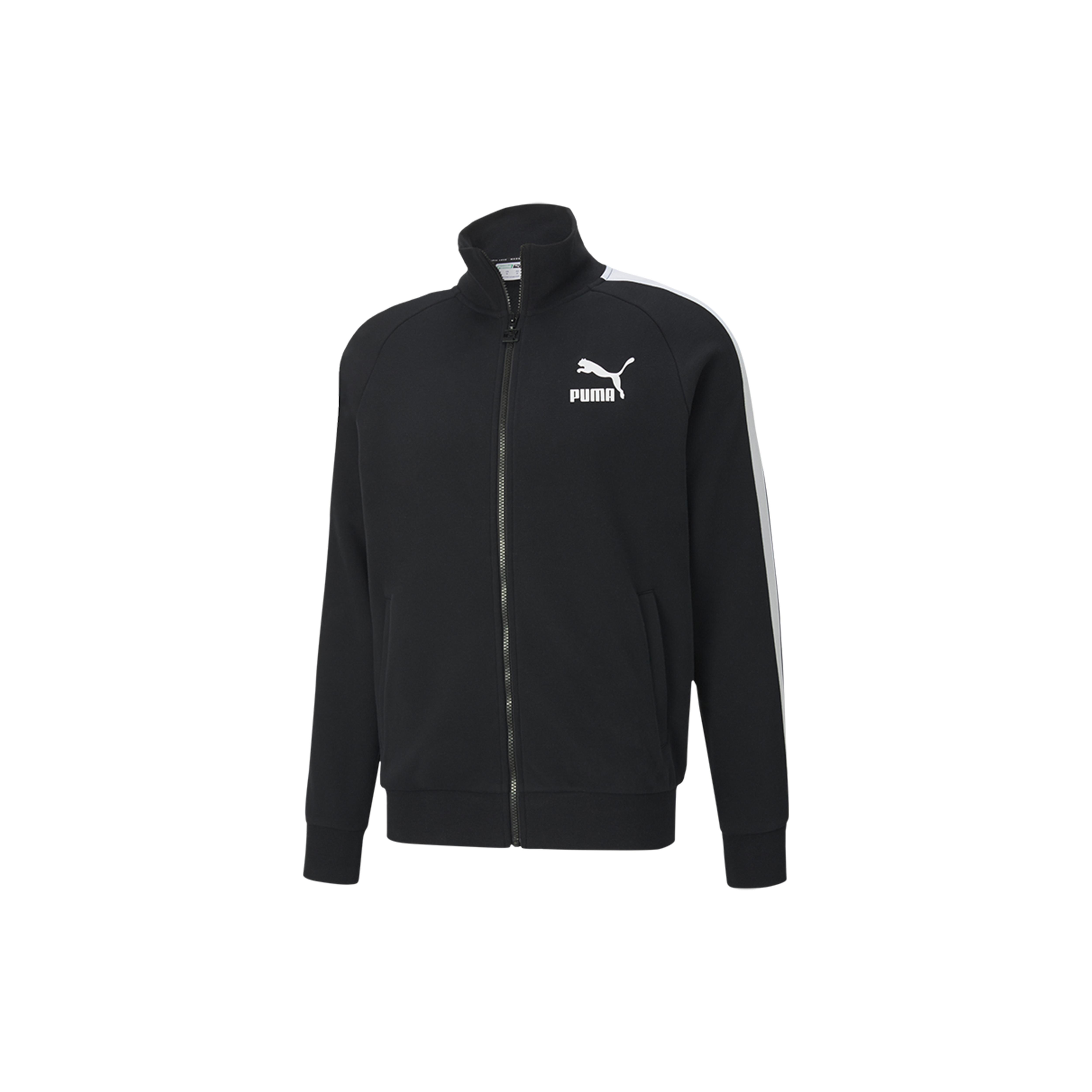 PUMA Iconic T7 Track Jacket  Black  Men s 530268-01 S