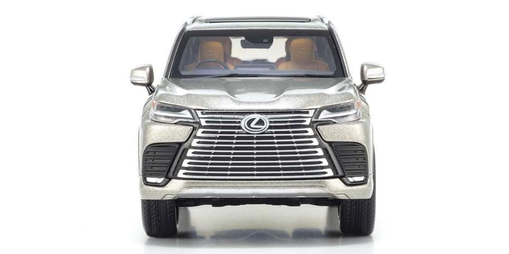 Kyosho Original 1/43 Scale Lexus LX 600 (Sonic Titanium) Finished Product