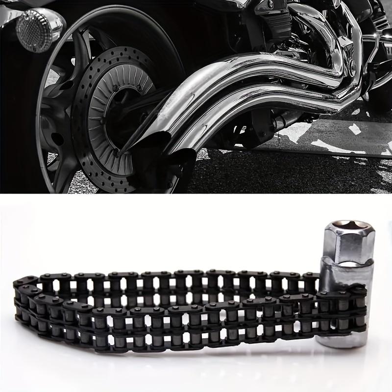 Xiaomi Engine Oil Filter Wrench Heavy-duty Ratchet Chain 44 Knot Double Chain Belt 120mm Cover Disassembly General Motors Repair Tool