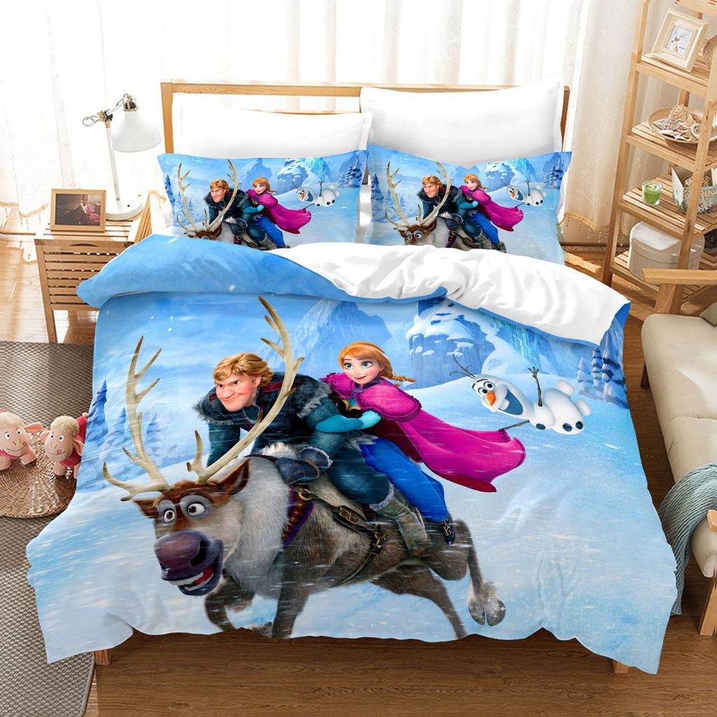 East 3D Digital Printing Quilt Set Three-Piece Set