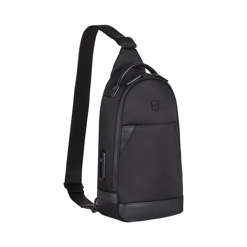 Victorinox ALOX Nero Sling Bag, Black Shoulder Bag