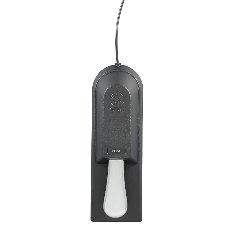 Yamaha FC3A Foot Pedal: A Foot Pedal for Digital Pianos, Keyboards, Synthesizers, and Stage Pianos. Supports Half-pedal Function.